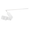 Eurotard 13902 2" Wide x 144" Long Satin Streamer White