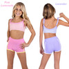 XoDanceCo 26027 Pinstripe Dance Short