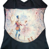 Danse de Paris L0133L Demi Nikita Nutcracker 26 Ebony Camisole Leotard