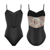 Danse de Paris L0133L Demi Nikita Nutcracker 26 Ebony Camisole Leotard