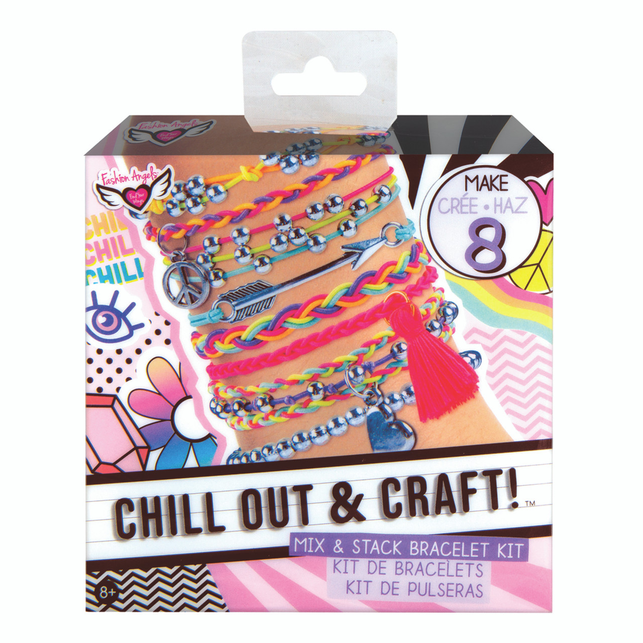 12502 Chill Out and Craft - Mix and Stack Bracelet Kit - Lindens Dancewear