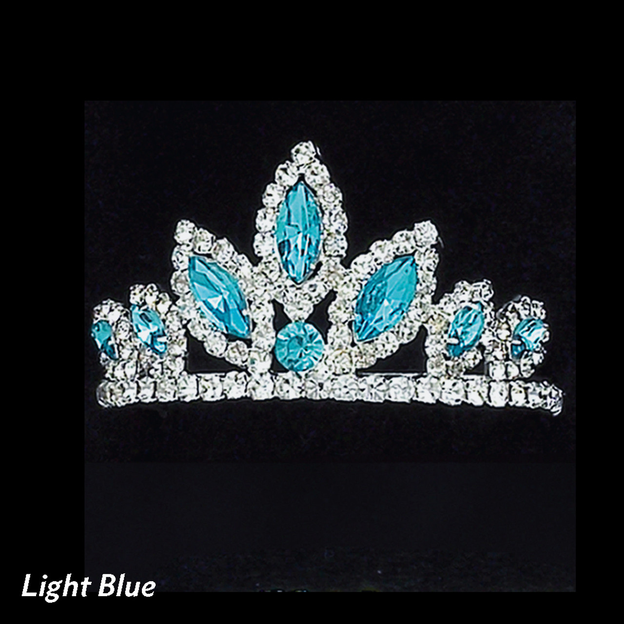 TIARAです Silver Rhinestone Princess Tiara | Claire's US