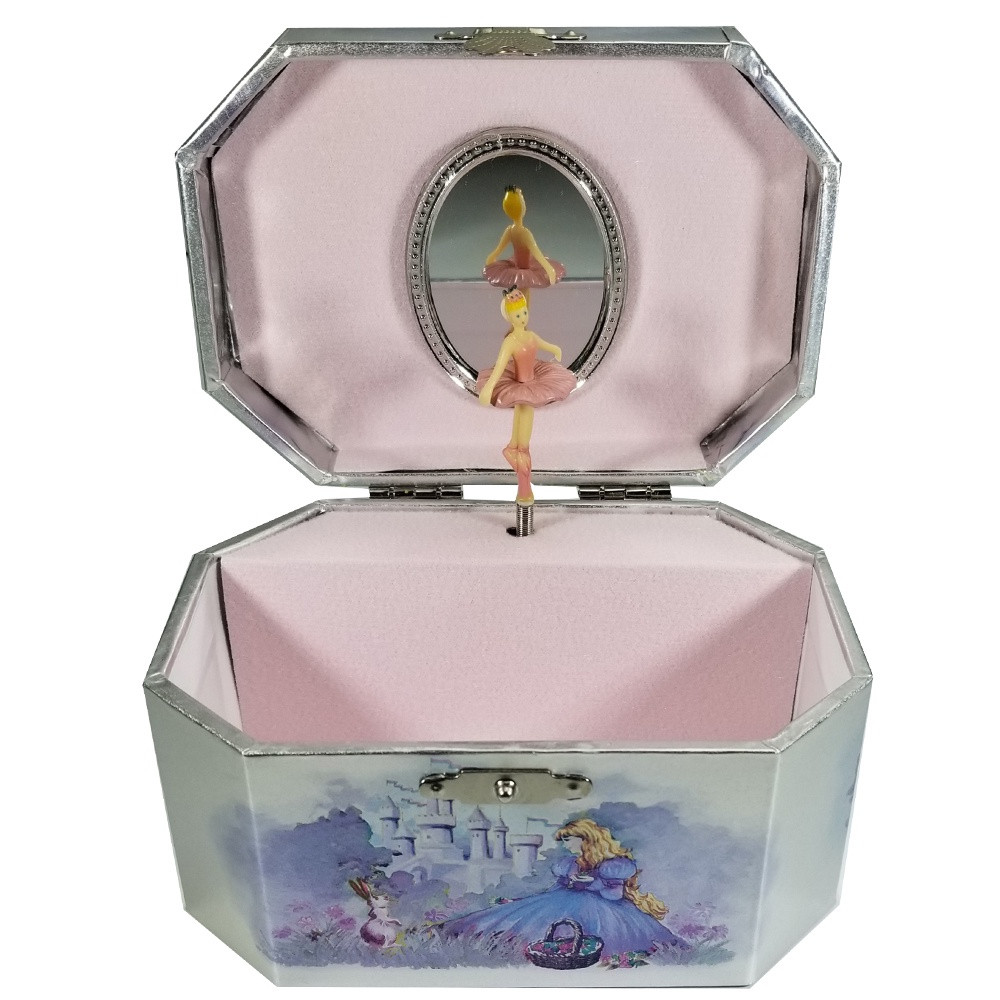 JB017 Enchanted Fairytale Castle - Periwinkle Ballerina Music