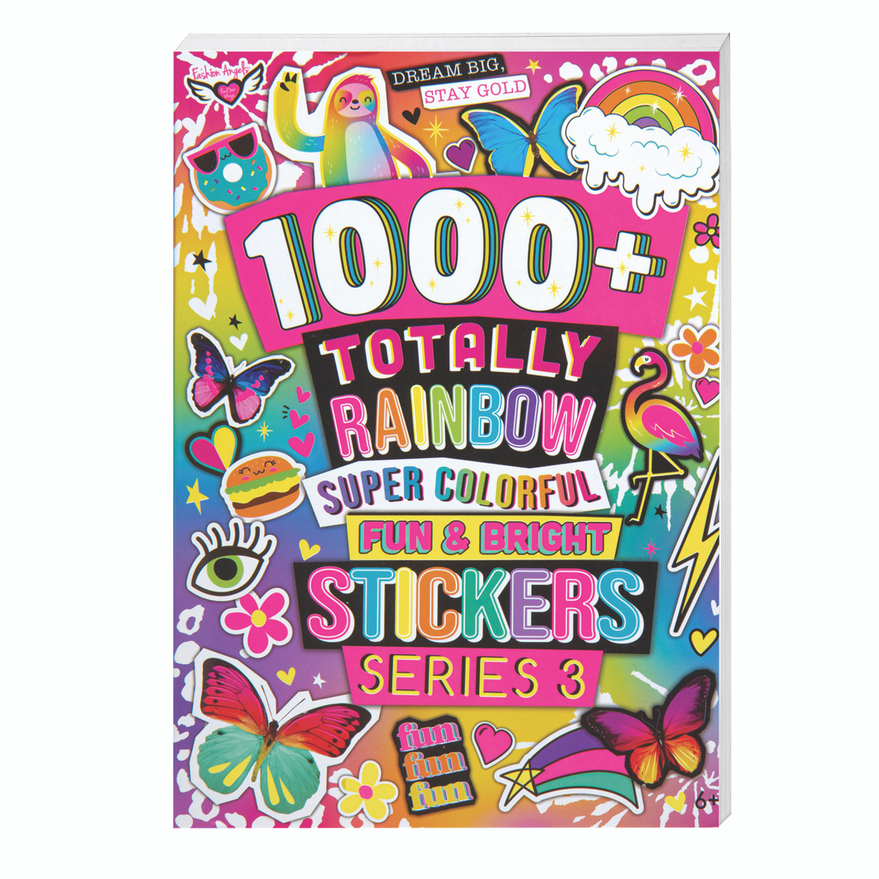 77809 1000+ Totally Rainbow Super Colorful Stickers - Lindens Dancewear