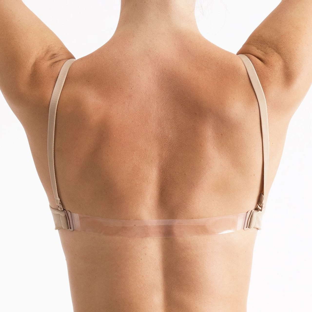 3564 Supportive Bra with BraTek and Clear Back Strap - Lindens Dancewear