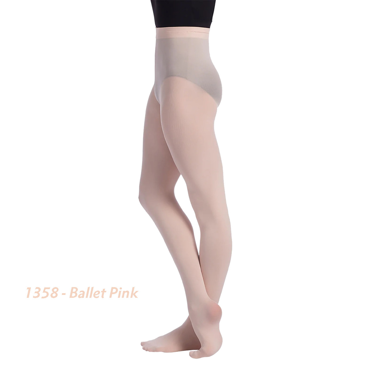 Bloch Ladies T0981L Contoursoft Footed Ballet Tights L/XL