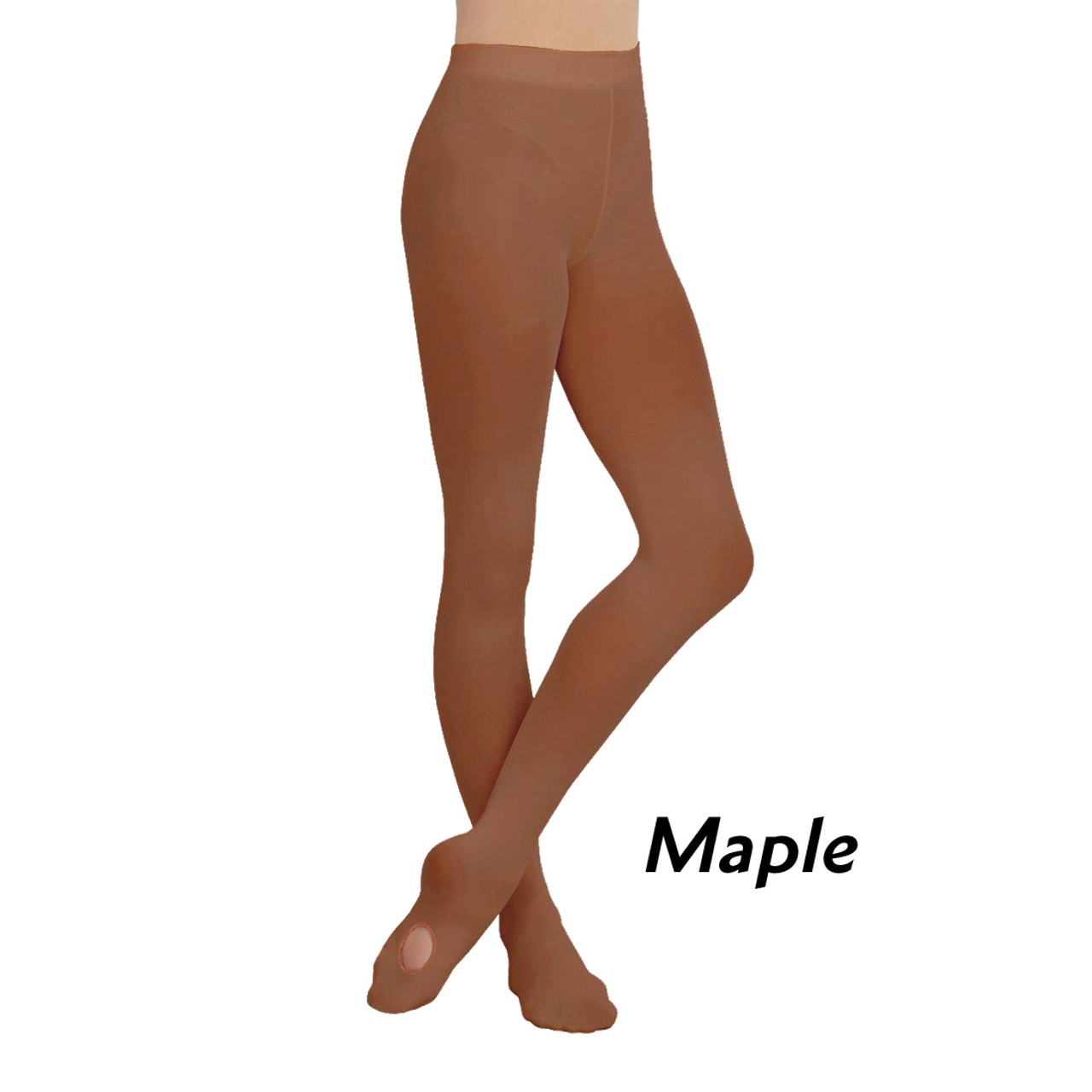 1916C (8-12) Ultra Soft Self Knit Waistband Transition Tights Youth - Dance  Tampa