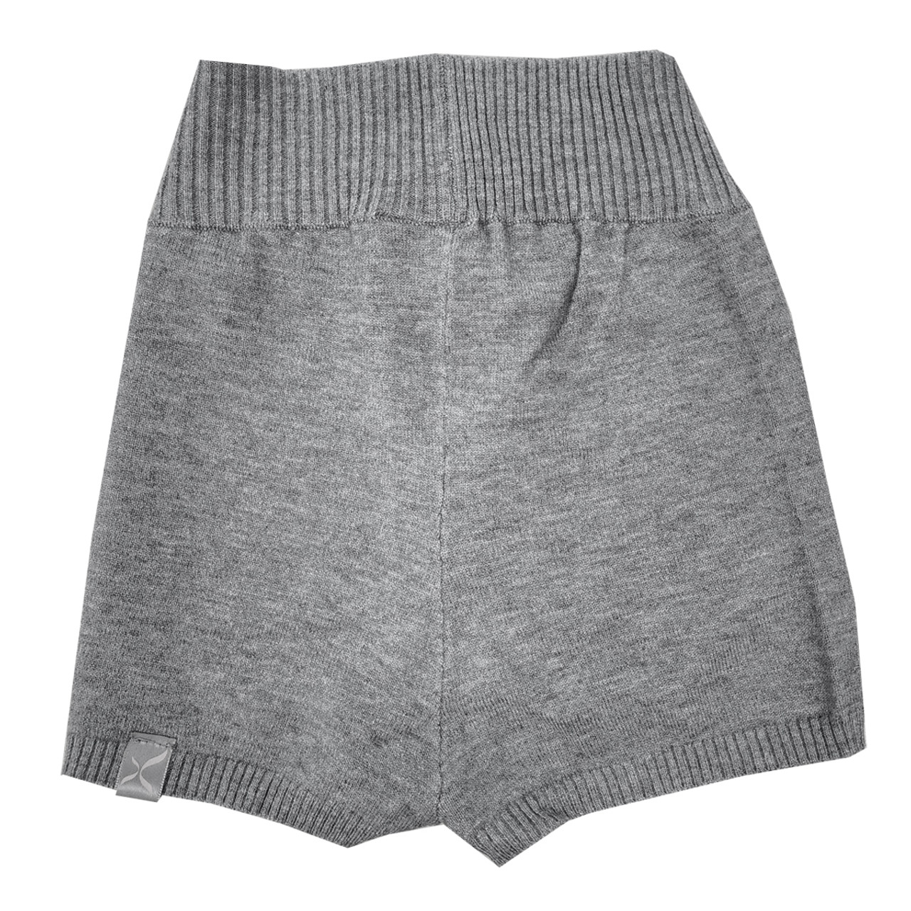 CK10951W Ribbed Knit Dance Warm-up Shorts - Lindens Dancewear