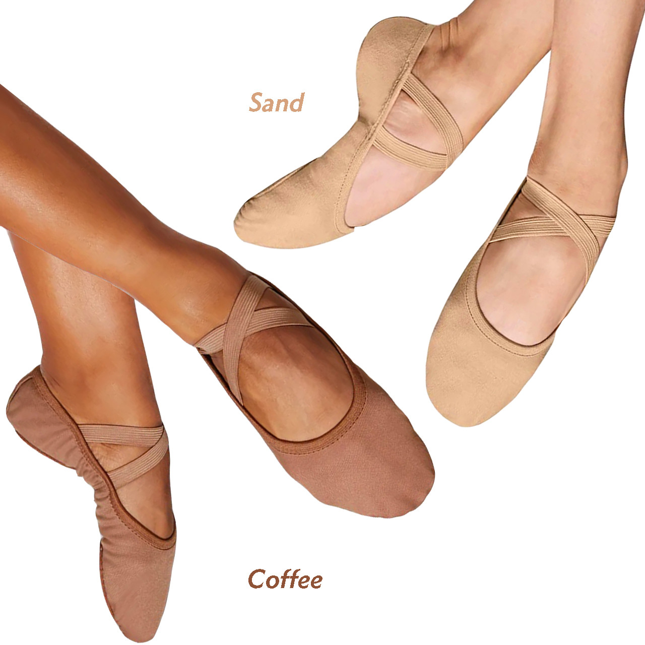 So Danca Child's Bliss Canvas Ballet Shoe
