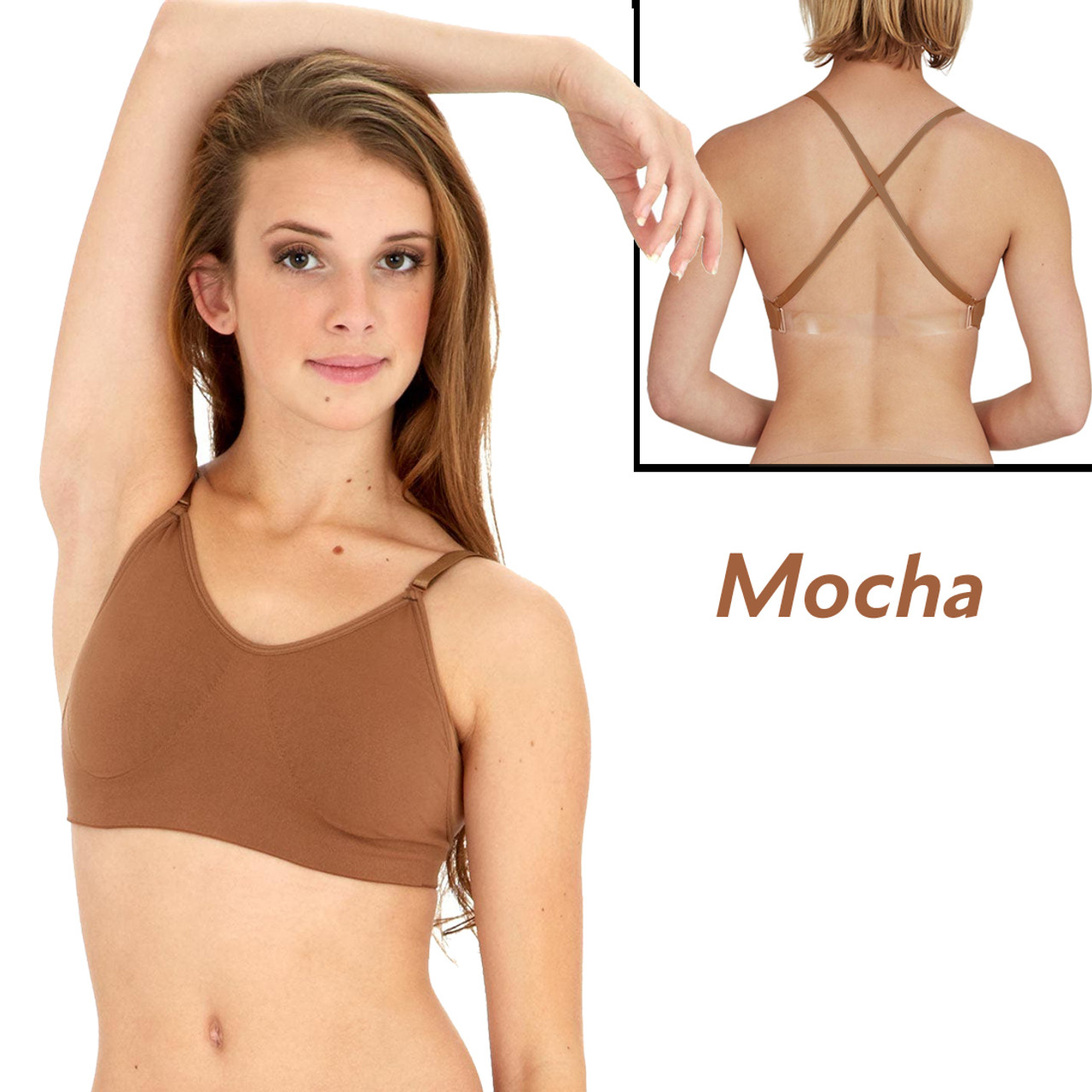 Bra Back Side Cross Strap Transparent Stock Photo 2164828535