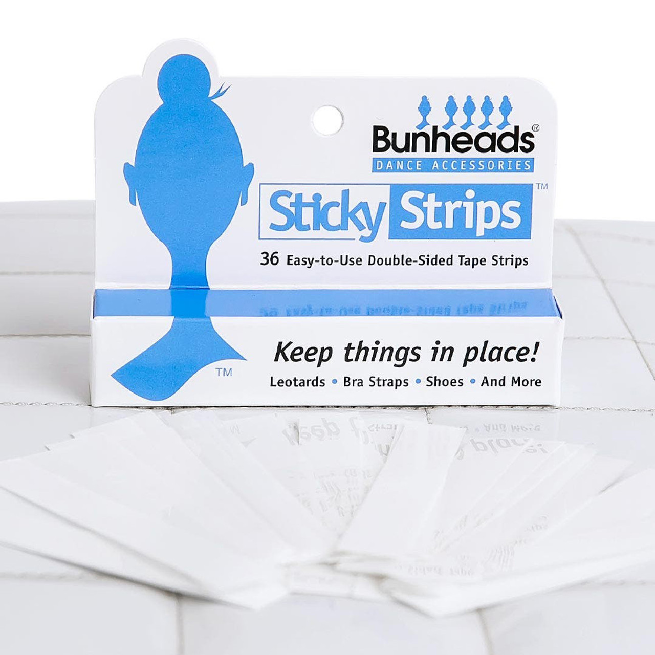 BH365U Double-Sided Sticky Strips - Lindens Dancewear