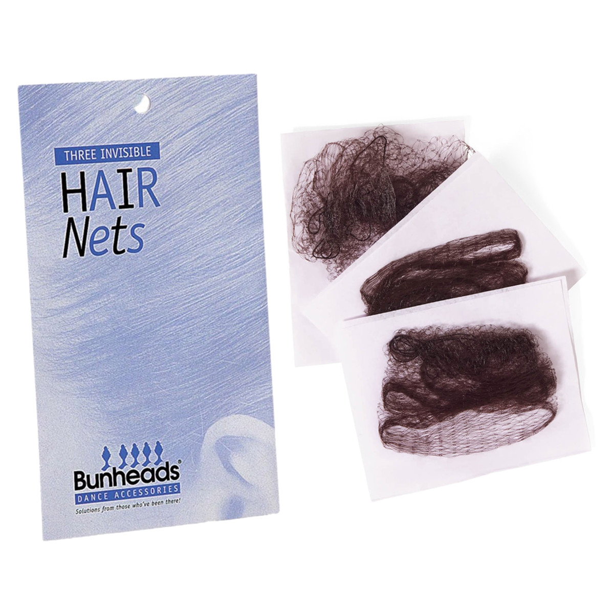BH423 Dark Brown Hair Nets - Lindens Dancewear