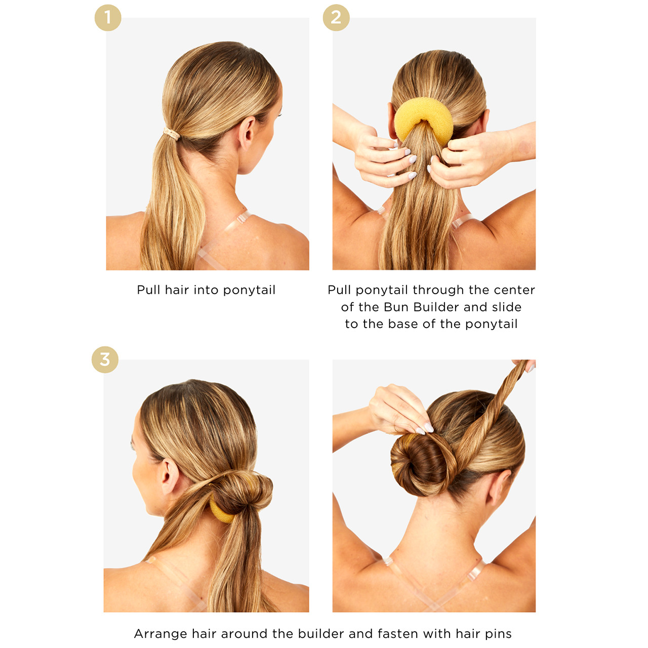 BH482 Donut Bun Builder / Sock Bun Maker - Lindens Dancewear