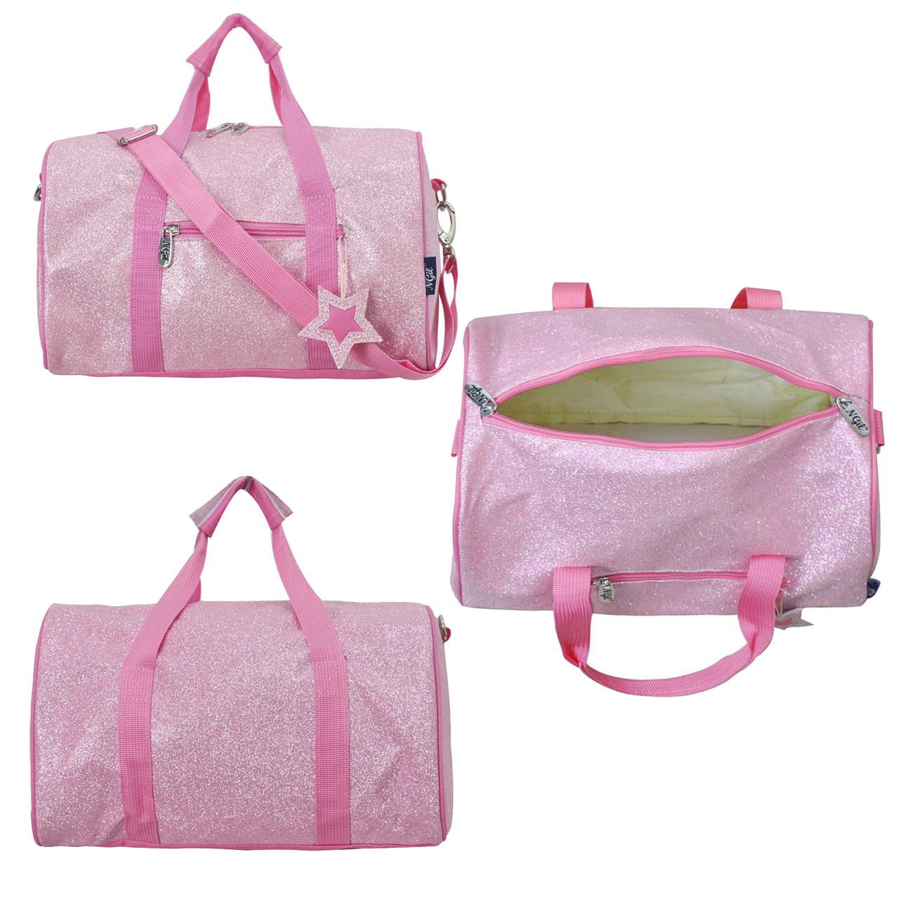 Glitter n' Dance Holographic Pink Duffle – Olly-Olly