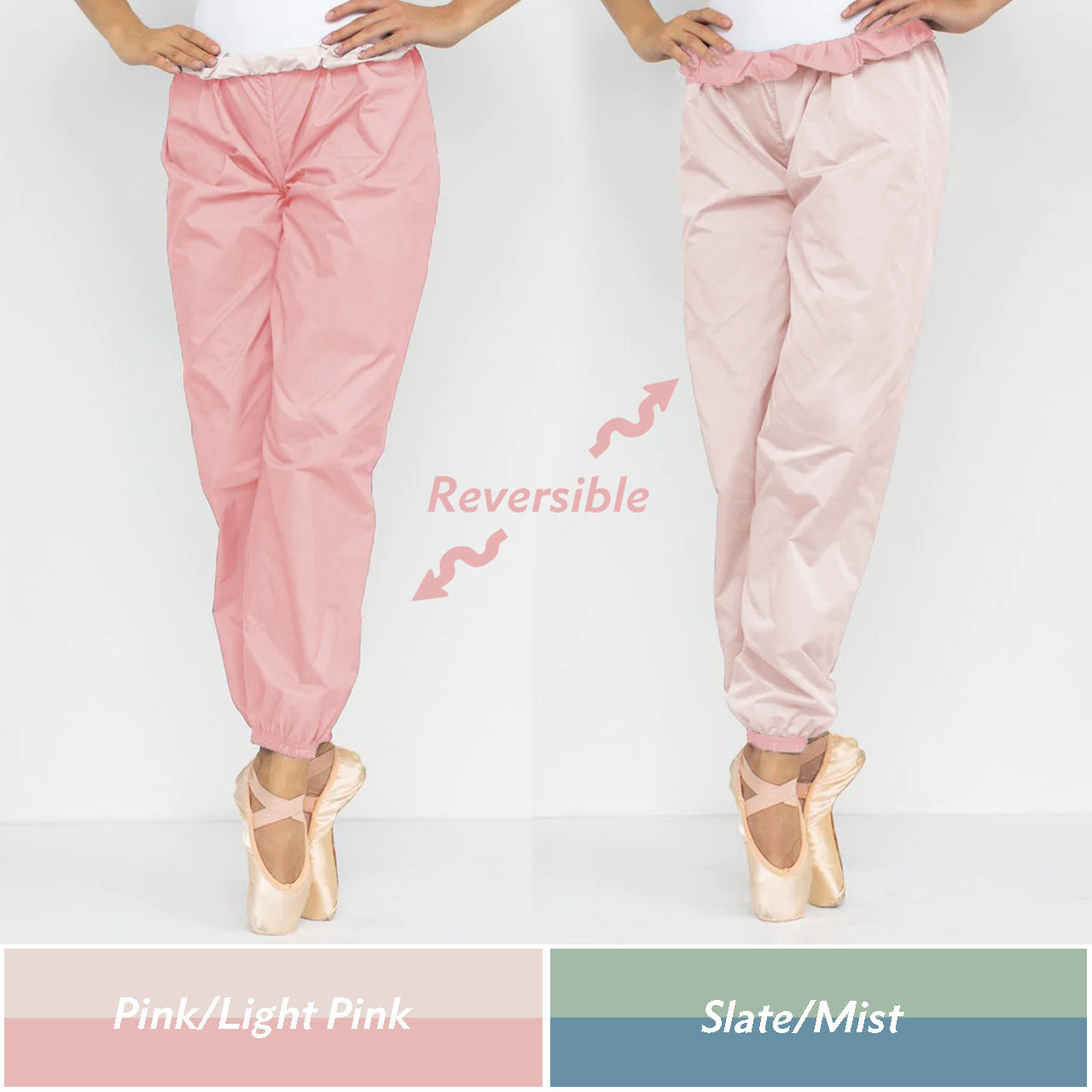 13502 Reversible Ripstop Warm-up Pants - Lindens Dancewear