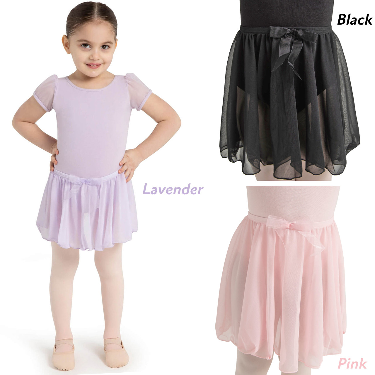 N1417C Children's Pull On Circle Ballet Skirt - Lindens Dancewear