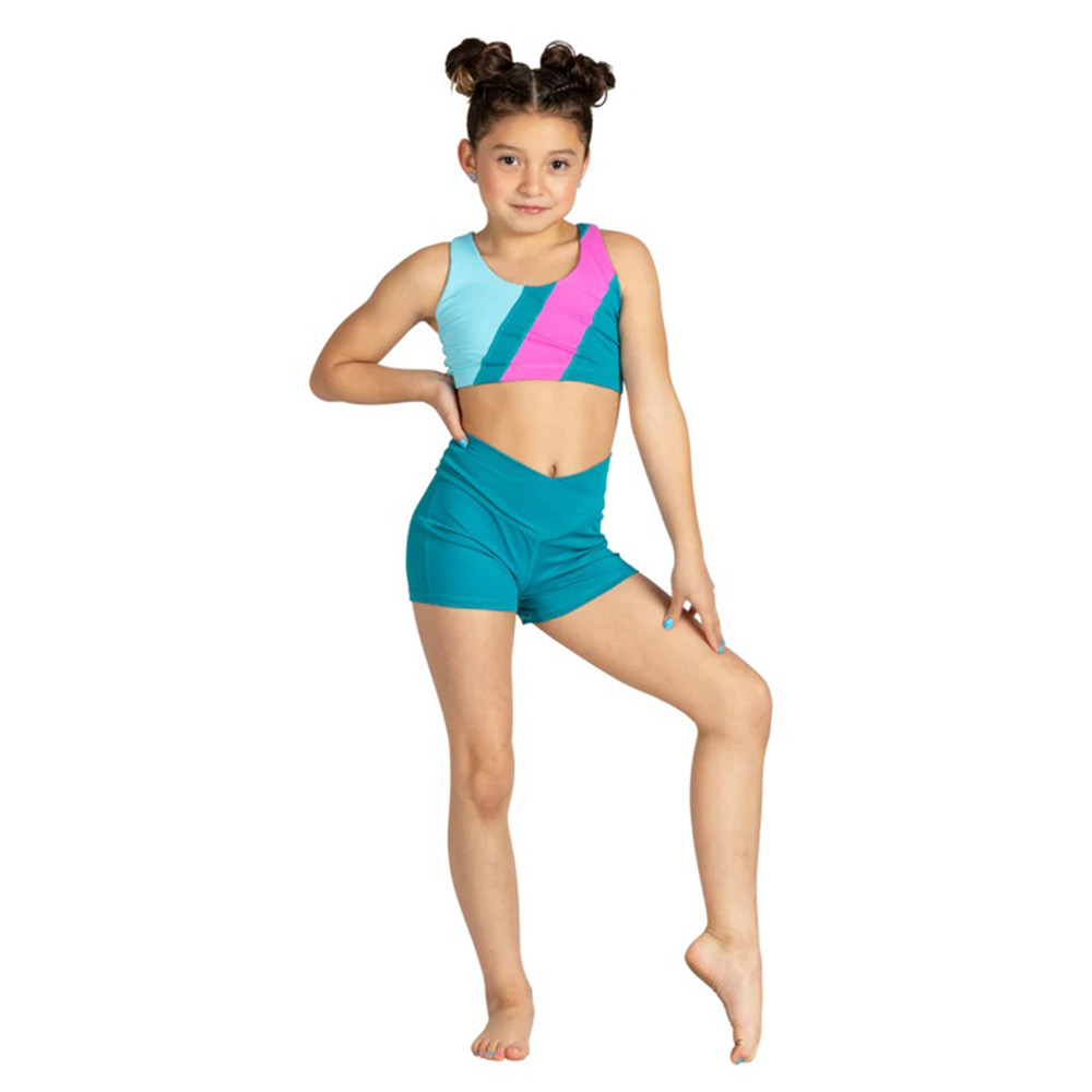 24001 Children's V-Cation Dance Short - Lindens Dancewear