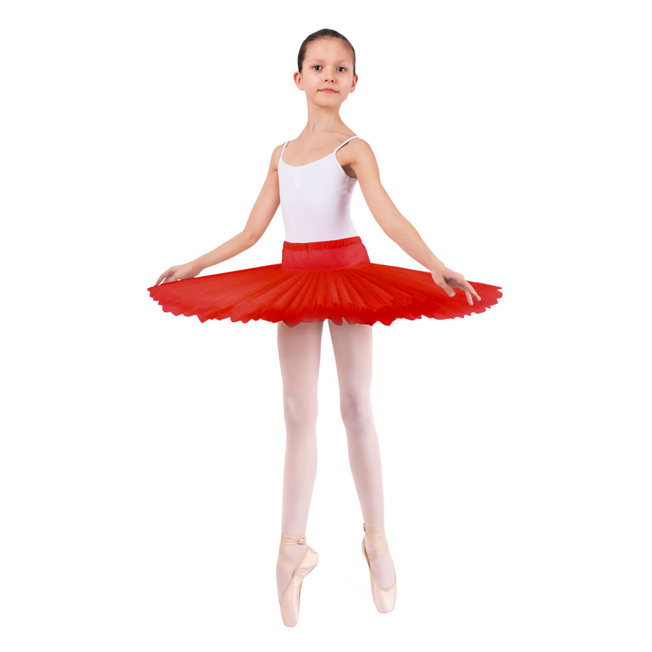 0455/3N 5 Layer Hooped Practice Tutu - Lindens Dancewear