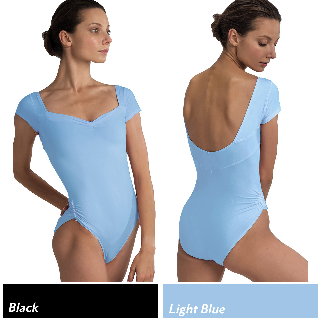 DAD2003MPN Children's Little Erica Cap Sleeve Leotard with