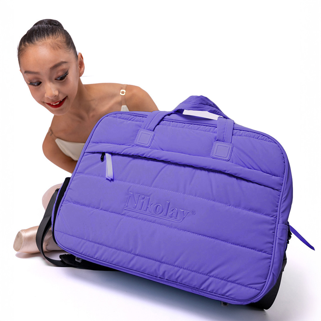 Dance With Drago 水玉模様 レッスンバッグ　クラブケース BC001BAN Large Road Bag Quilted Dance Bag - Lindens Dancewear