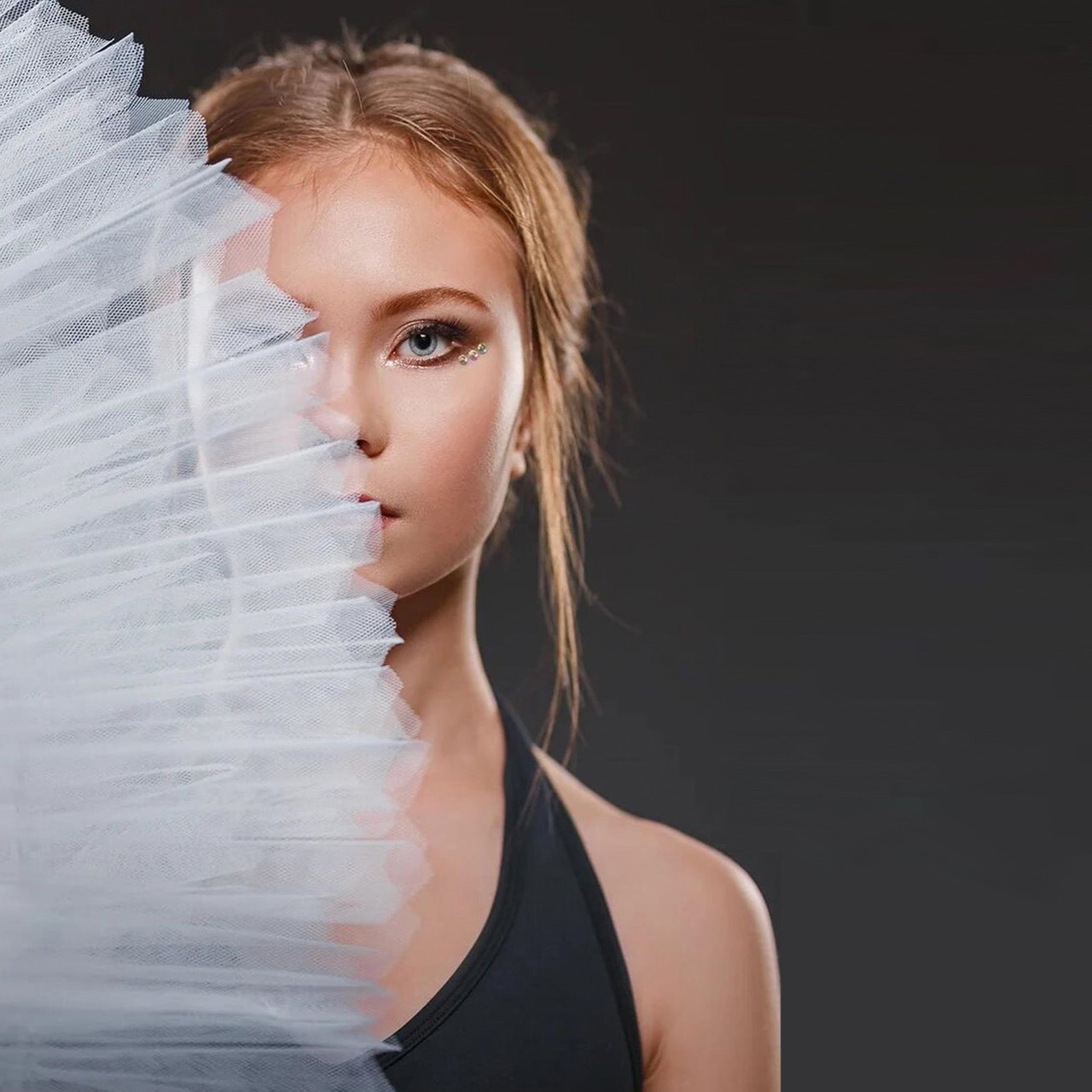 0455N 7 Layer Hooped Practice Tutu - Lindens Dancewear