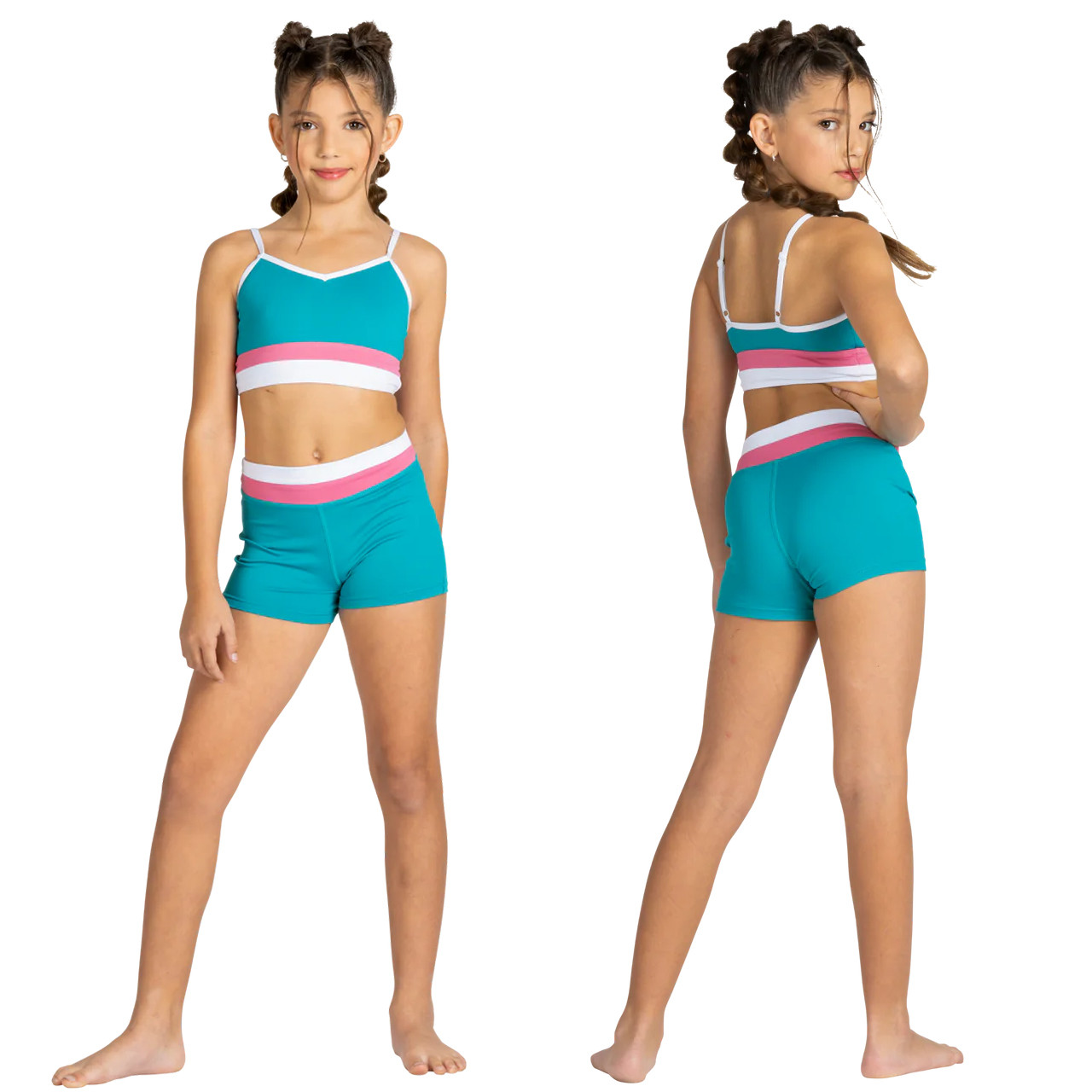 25011 Triple Threat Dance Short - Lindens Dancewear
