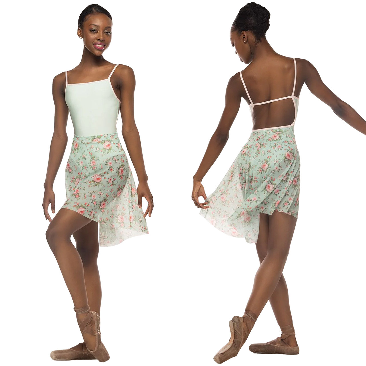 Long High-Low Pull-On Ballet Skirt - Old Hollywood - Lindens Dancewear