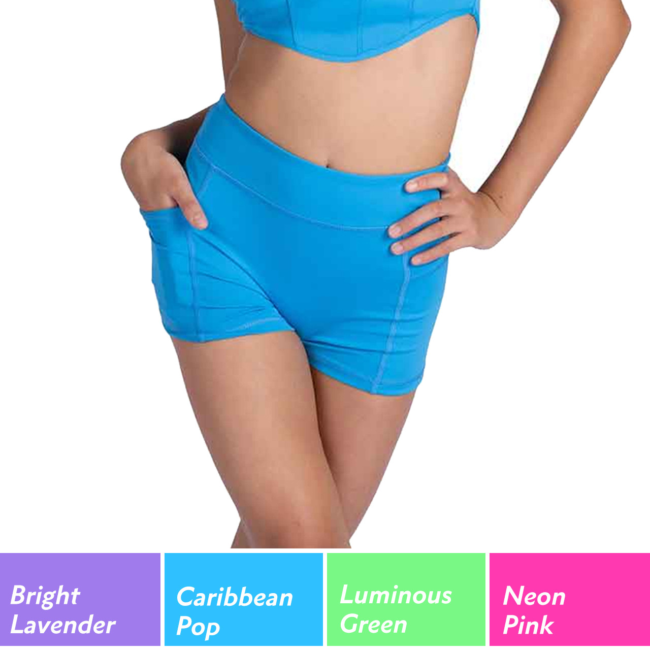 26402C Children's Parker Pocket Dance Short - Lindens Dancewear