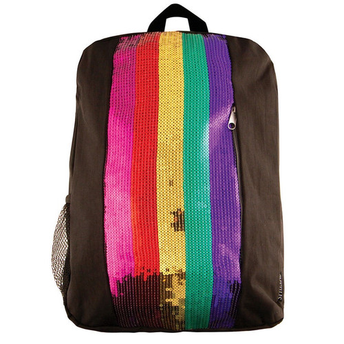 Fashion Angels 77505 Rainbow Sequin Strip Backpack