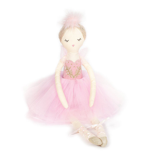Mon Ami Designs 89358 20" Pink Swan Nina Prima Ballerina Doll