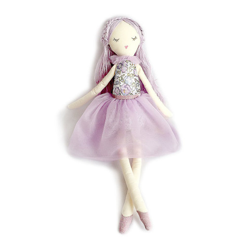 Mon Ami Designs 89847 10" Lavender Scented Purple Ballerina Doll