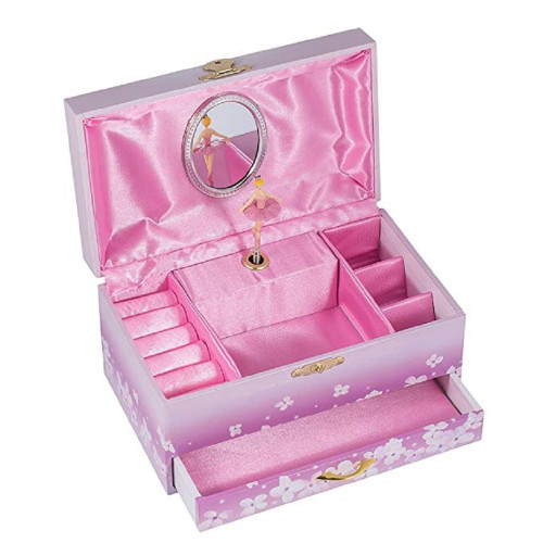 Broadway Gifts Co. JB002 Three Pink Dancers - Ballerina Music Jewelry Box