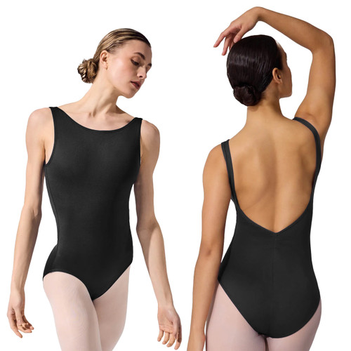 Capezio SE1009W V Back Pinch Front Tank Leotard