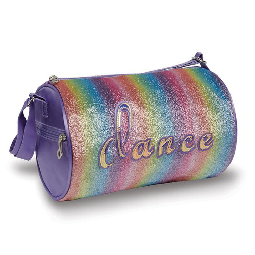 DanzNMotion B20518 Rainbow Sparkle Dance Duffel Bag