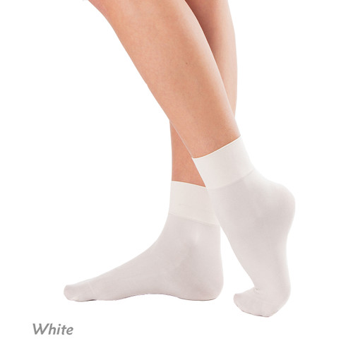 Nikolay 0053N Ballet Socks - White