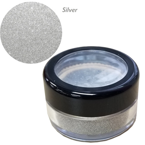 Pretty Girl Cosmetics Loose Powder Glitter - Silver