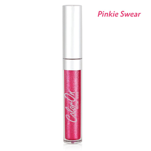 Pretty Girl Cosmetics Glitter Lip Gloss - Pinkie Swear Pink