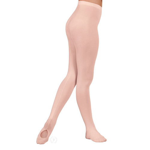 Eurotard 219 Professional Mesh Transition / Convertible Tights with Back Seam