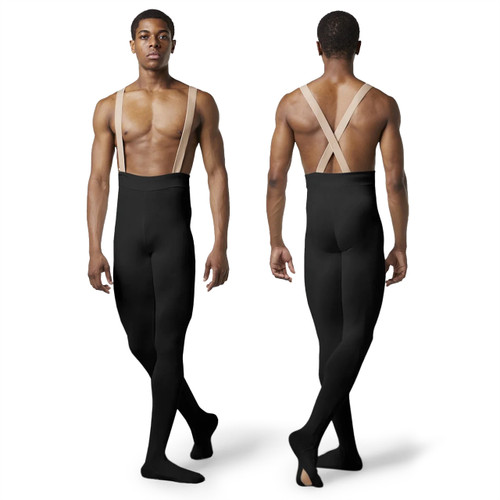 Bloch MP001 Men's Performance Convertible Tights with Suspenders