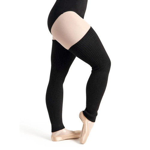 Capezio CK10954W 27" Knit Legwarmer - Black