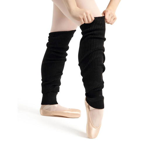 Capezio CK10954W 27" Knit Legwarmer - Black