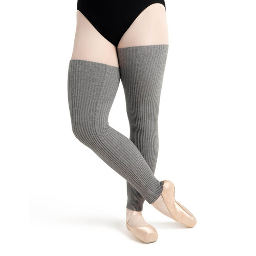 Capezio CK10954W 27" Knit Legwarmer - Heather Gray