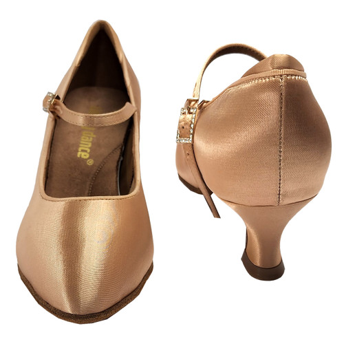 A Plus Dance Shoes L5024 Closed Toe Ballroom Shoe with 2" Heel A Plus Dance Shoes L5024 Closed Toe Ballroom Shoe with 2" Heel