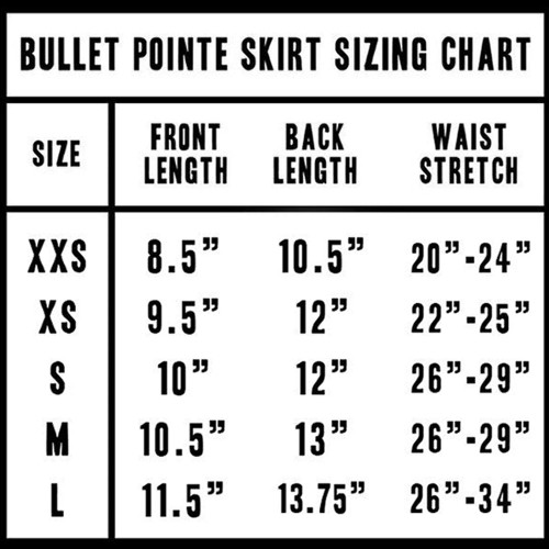 Bullet Pointe Ballet Apparel Co. Pull-On Skirt - Aurora