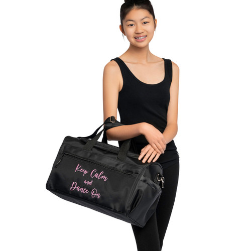 Horizon Dance 7027 Keep Calm Dance Gear Duffel Bag with Shoe Pocket Horizon Dance 7027 Keep Calm Dance Gear Duffel Bag with Shoe Pocket