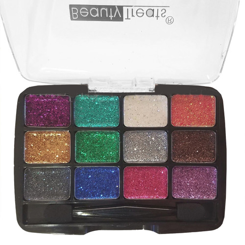 2514A Twelve Color Glitter Palette