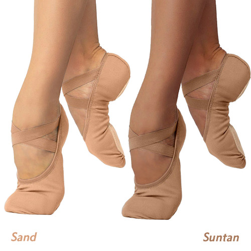 So Danca SD16 Skin Tone Bliss Stretch Canvas Ballet Shoe