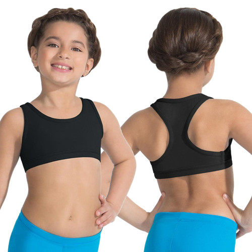 Child Medium (8-10) Capezio TB239C Racerback Bra Top