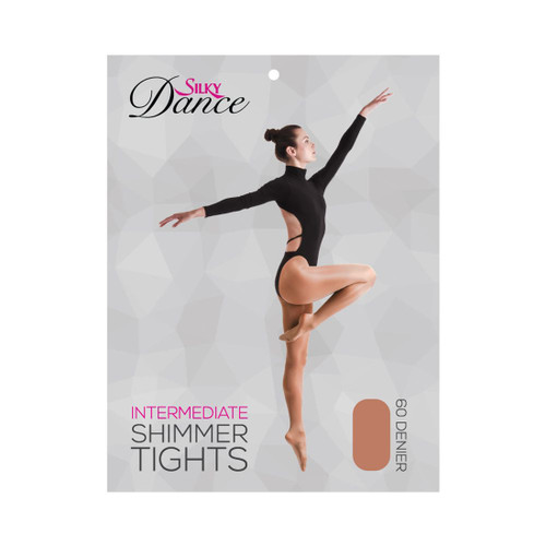 Silky Dance SHDSTF Adult Footed Shimmer Toast Tights Silky Dance SHDSTF Adult Footed Shimmer Toast Tights