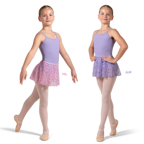 Bloch CR0251 Children's Printed Pull-On Ballet Skirt